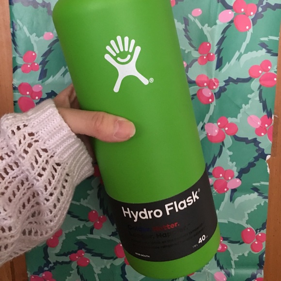 green hydro flask 40 oz